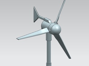 Маленькая ветряная турбина