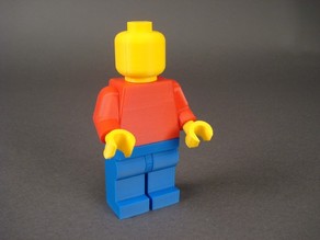 Модель человечка из лего