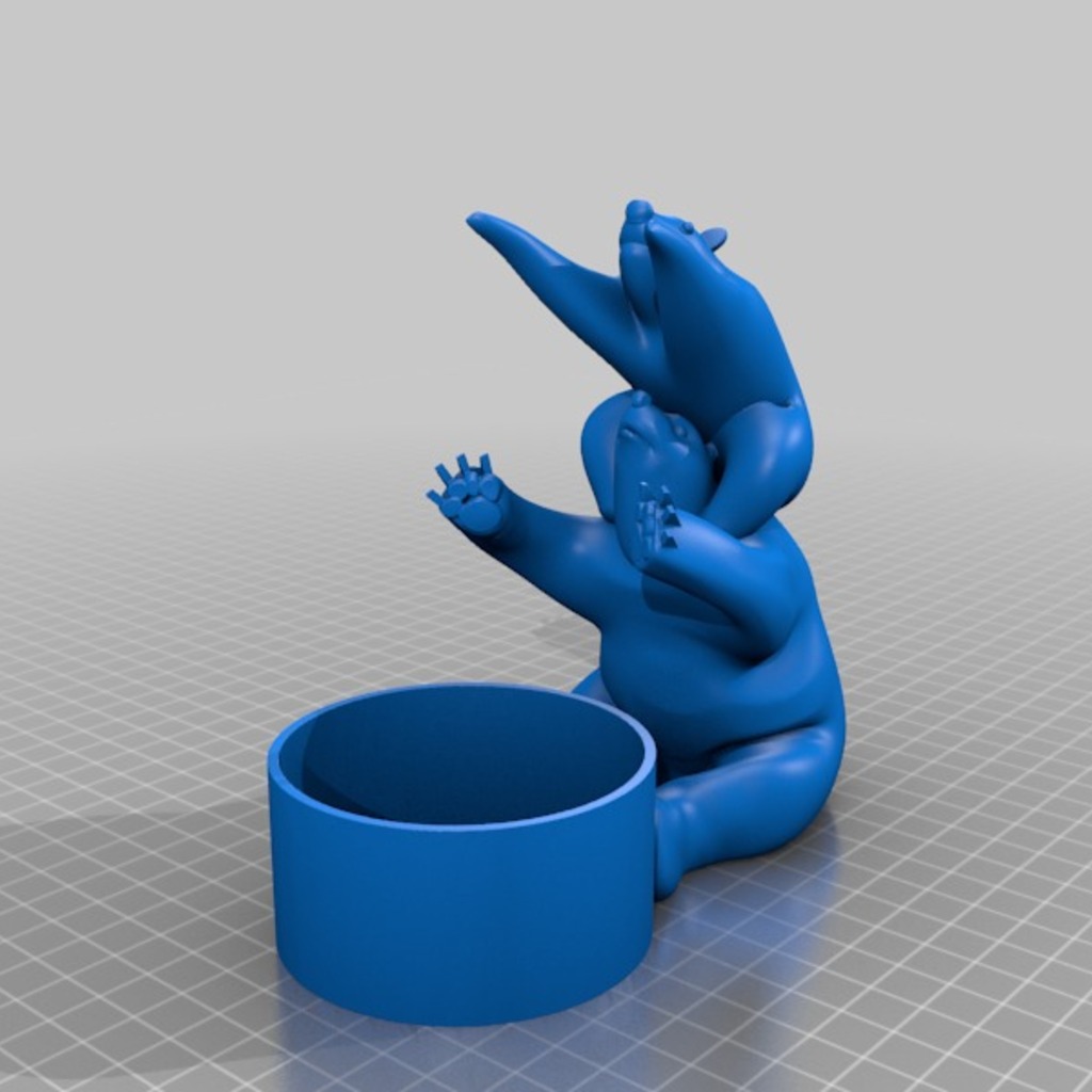 Фигурки медведей - Модели для 3D принтера
