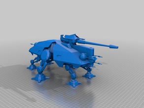 Модель робота -танка из Звездных войн