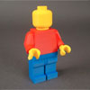 Модель Lego человек
