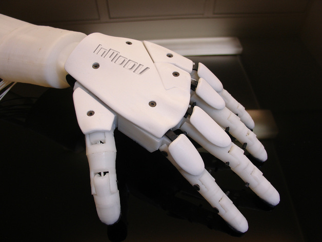 Модель левой руки робота