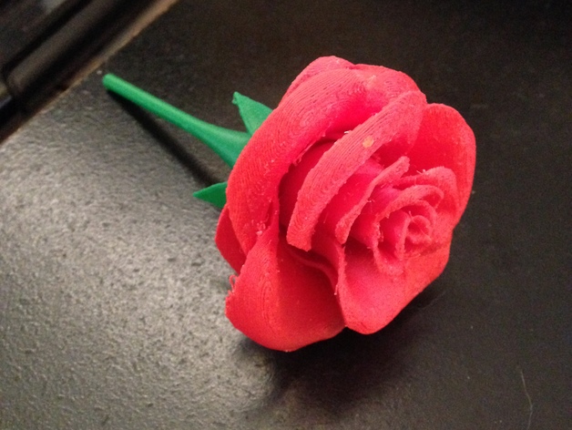 Модель цветка - роза