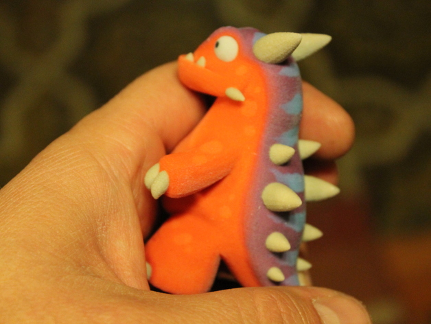Модель игрушечного динозавра