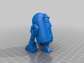 Робот R2-D2 с высокой детализацией