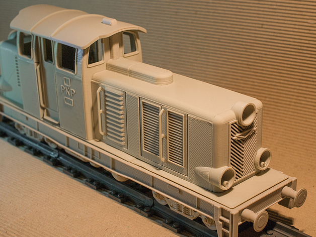Модель локомотива Diesel 01