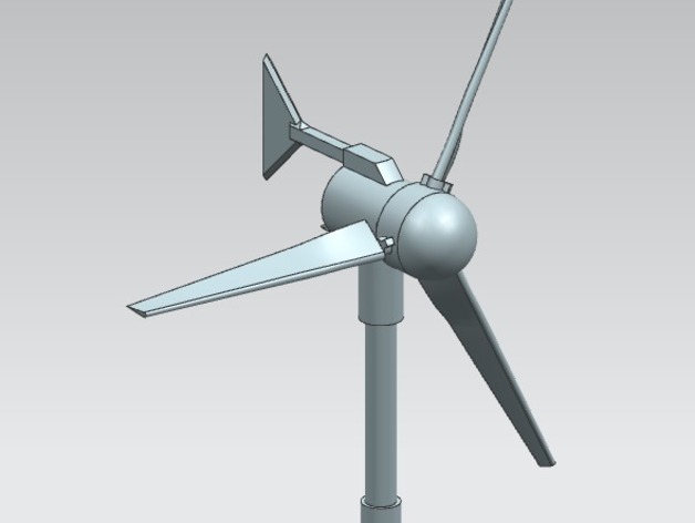 Маленькая ветряная турбина