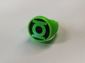 Кольцо зеленого фонаря