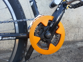 Защита для цепи велосипеда
