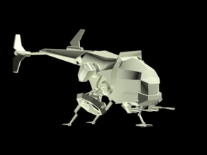 Модель вертолета из будущего